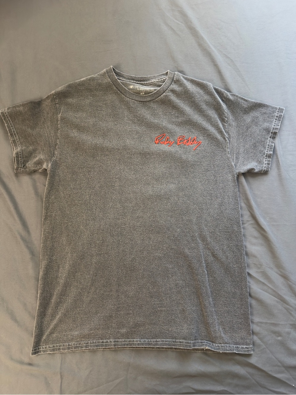 Grey Talladega Nights Design T-shirt